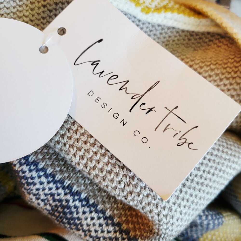 Lavender Tribe gorgeous wool blend super soft South west cardigan - Picture 5 of 9